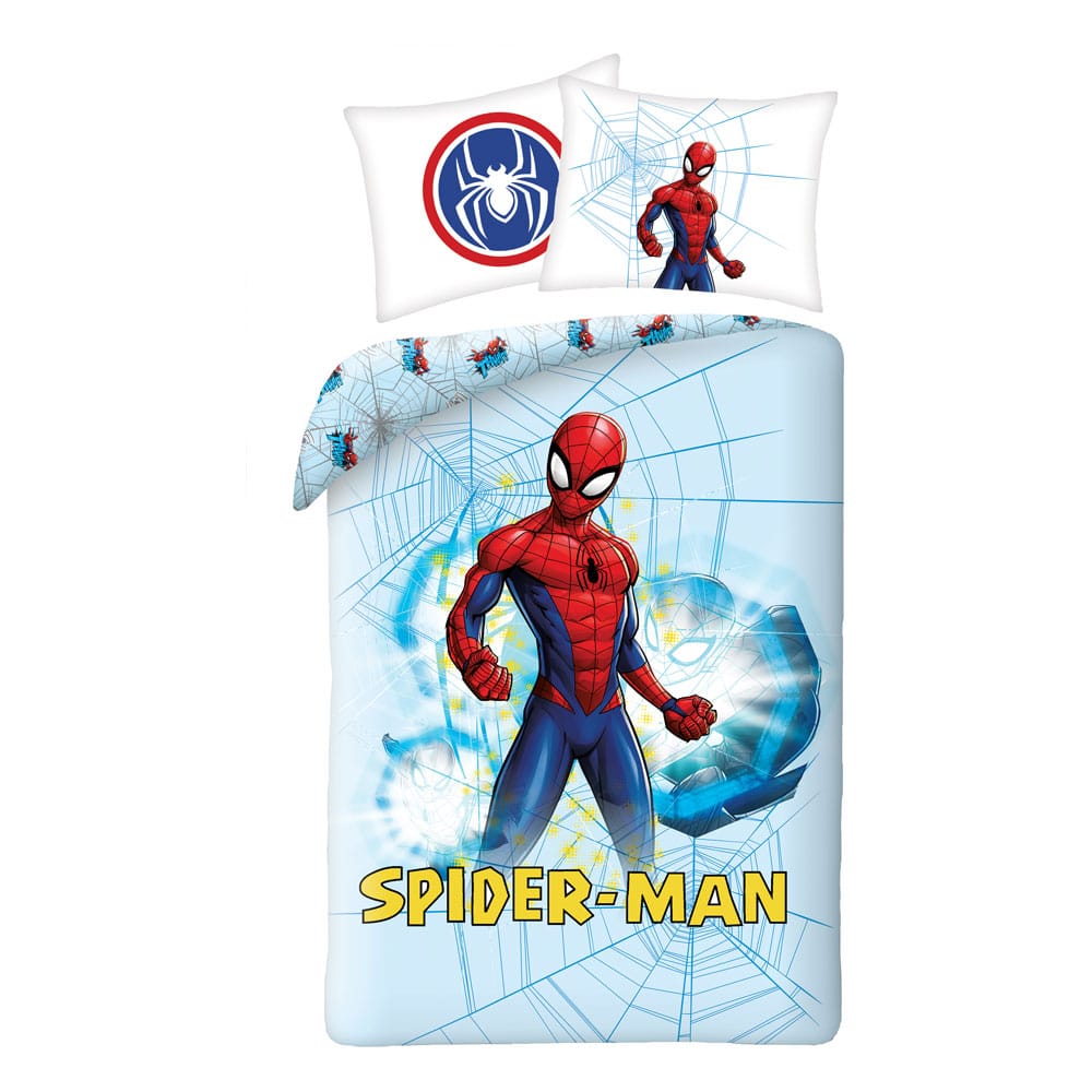 Spider-Man Duvet Set Spider-Man Fight Stance 140 x 200 cm / 70 x 90 cm Blankets & Duvets