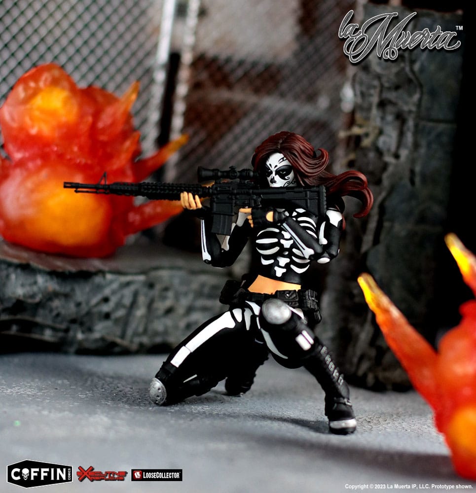 La Muerta Executive Replica Action Figure 1/12 La Muerta 15 cm Action figures