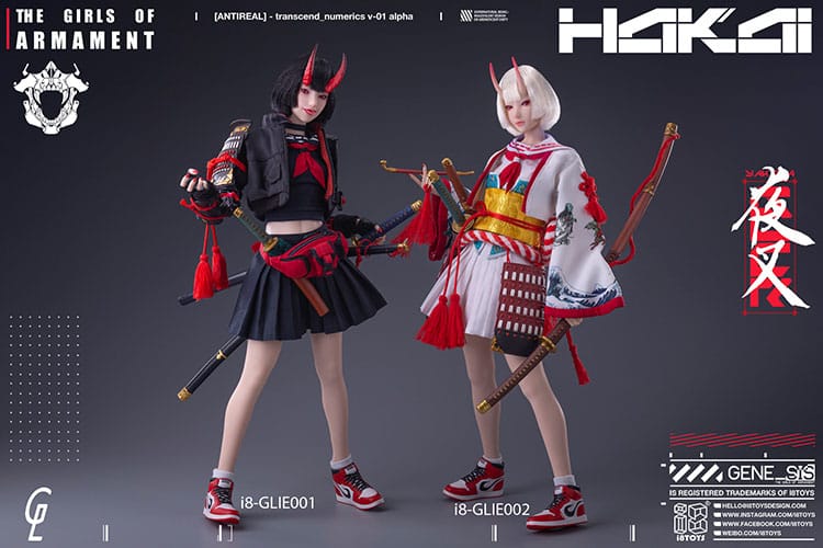Original Character i8Toys x Gharliera Action Figure 1/6 The Girls of Armament Rirua Ookami 28 cm i8 Toys
