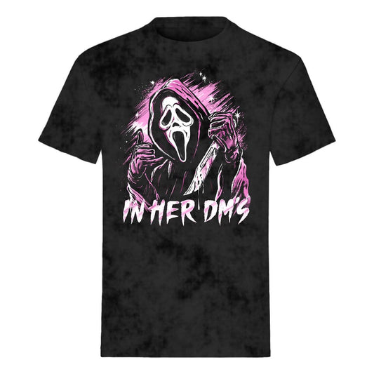Scream T-Shirt Ghost Face In her DM's Size S - FanofThings.co.uk