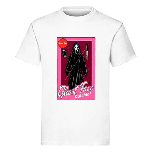 Scream T-Shirt Ghost Face Doll Package Size S T-shirts