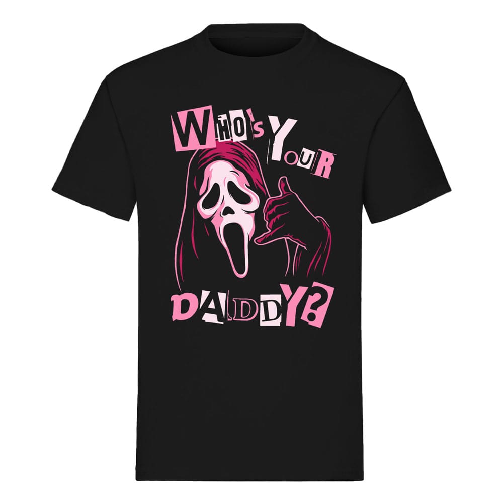 Scream T-Shirt Ghost Face Who’s Your Daddy Size S T-shirts