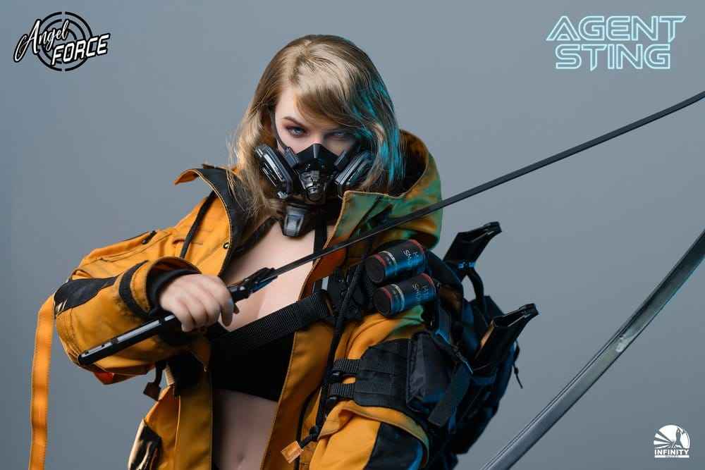 Angel Force Silicone Action Figure 1/3 Agent Sting 70 cm