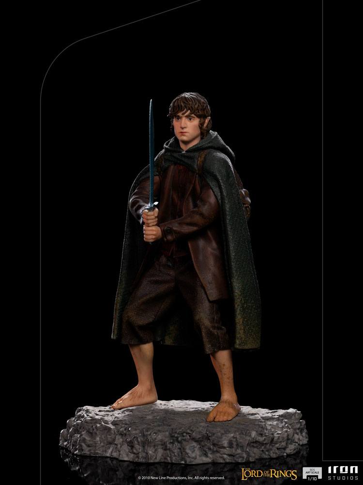Lord Of The Rings BDS Art Scale Statue 1/10 Frodo 12 cm Iron Studios