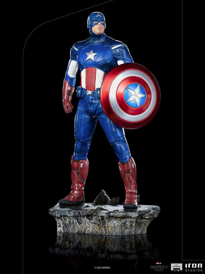 The Infinity Saga BDS Art Scale Statue 1/10 Captain America Battle of NY 23 cm Statues