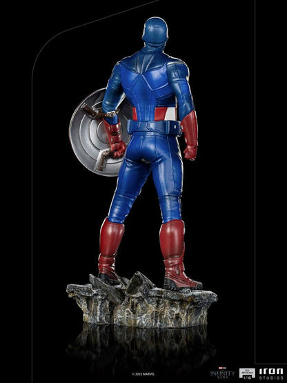 The Infinity Saga BDS Art Scale Statue 1/10 Captain America Battle of NY 23 cm Statues