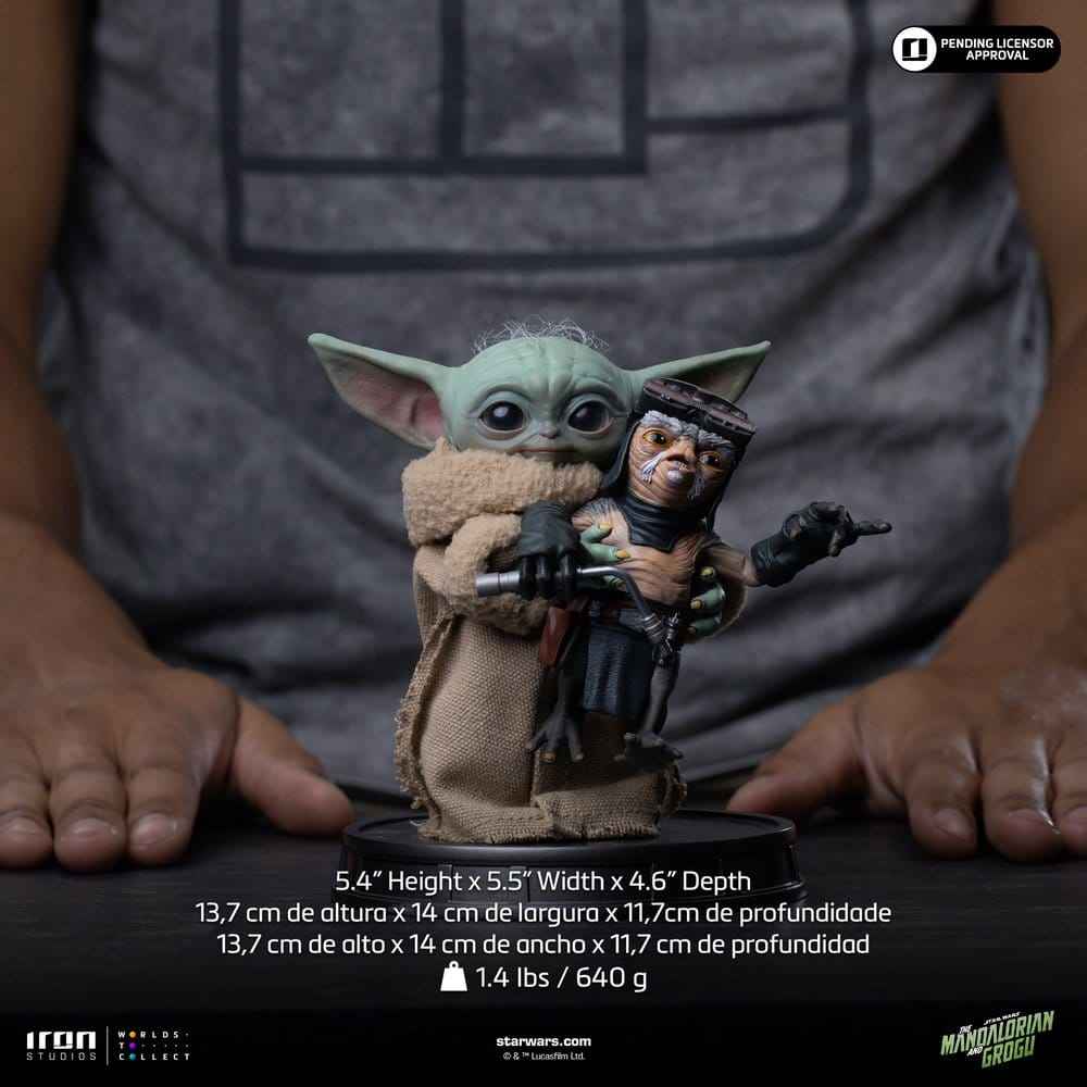 The Mandalorian & Grogu Grogu Collection Statue Grogu No Squeezy