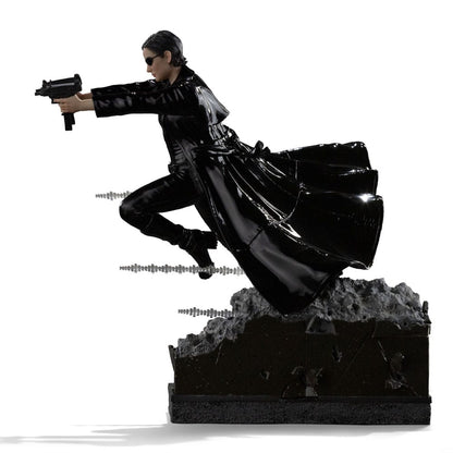 The Matrix Art Scale Statue 1/10 Trinity 22 cm Iron Studios