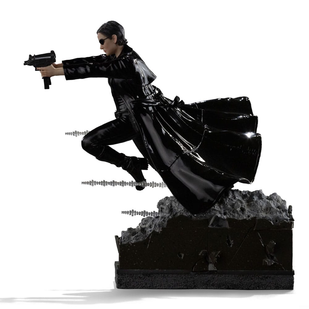 The Matrix Art Scale Statue 1/10 Trinity 22 cm Iron Studios