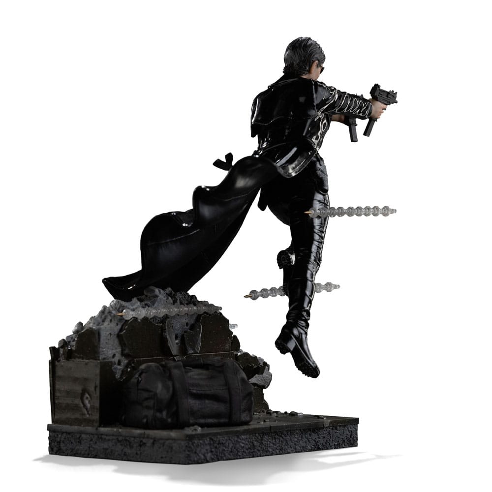 The Matrix Art Scale Statue 1/10 Trinity 22 cm Iron Studios