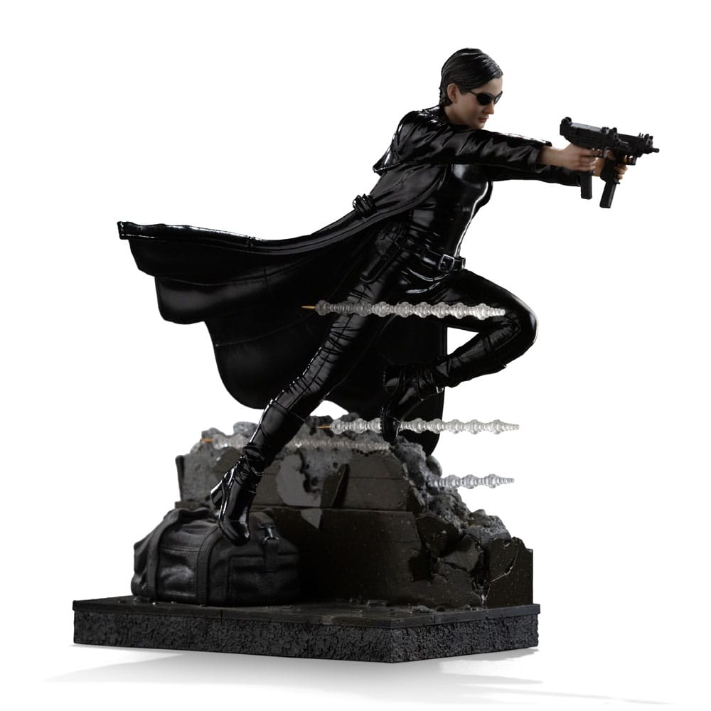 The Matrix Art Scale Statue 1/10 Trinity 22 cm Iron Studios