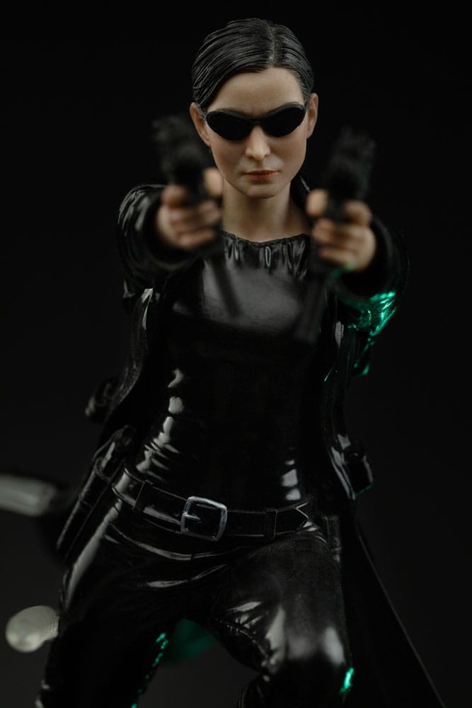 The Matrix Art Scale Statue 1/10 Trinity 22 cm