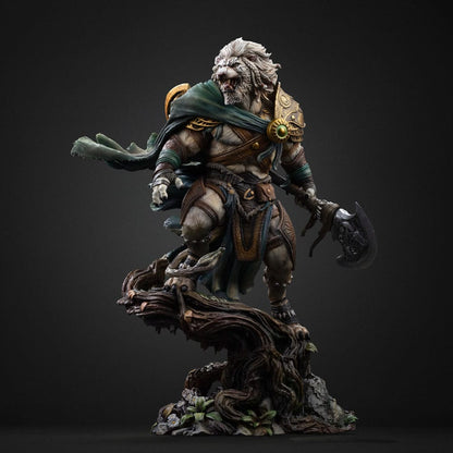 Magic The Gathering Art Scale Statue 1/10 Ajani Goldmane 26 cm