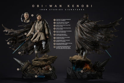 Star Wars Legacy Replica Statue 1/4 Obi-Wan Signatures 66 cm Iron Studios