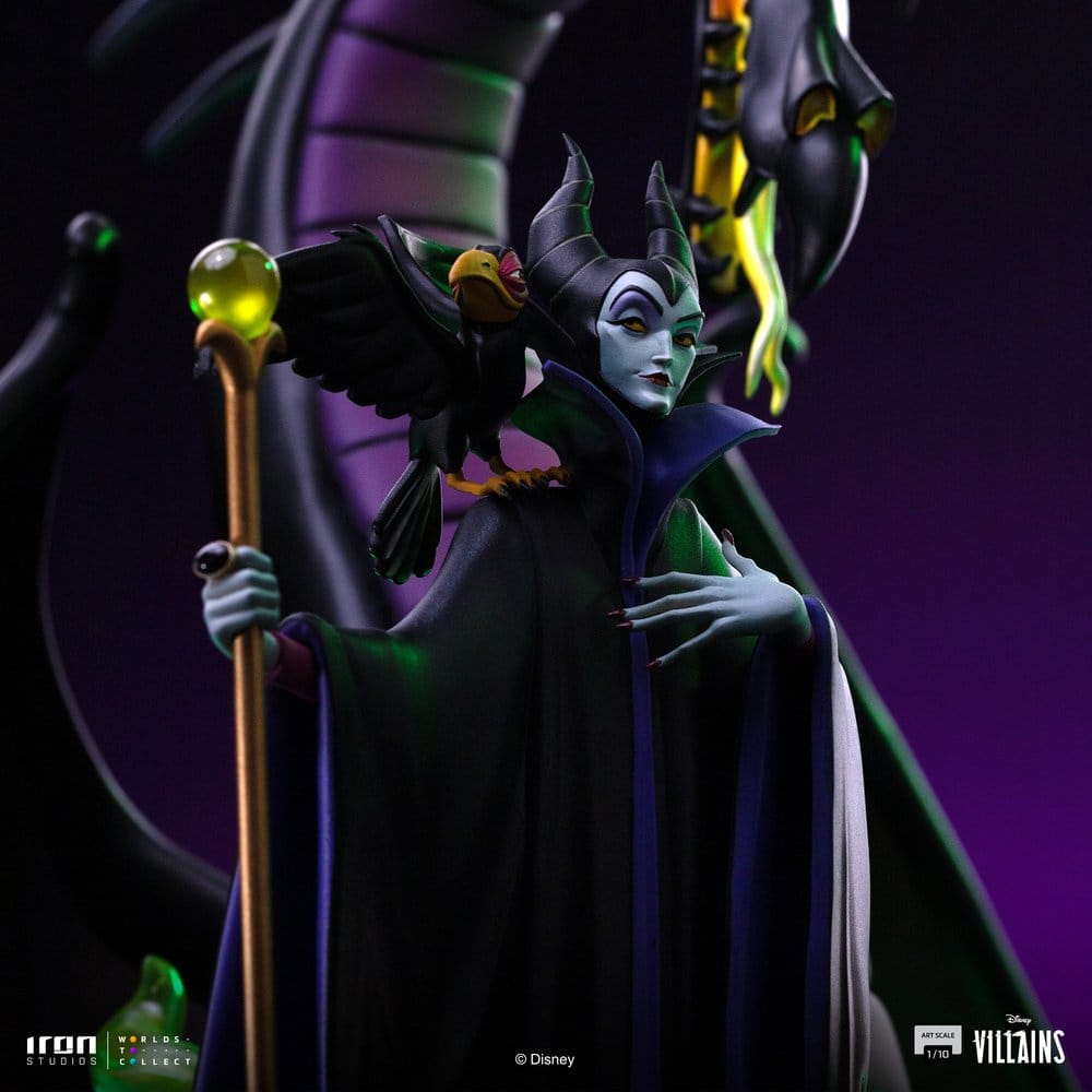 Disney Villains Art Scale Statue 1/10 Maleficent 40 cm Iron Studios