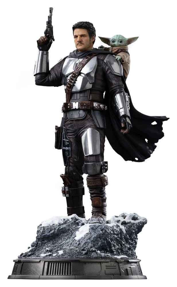 The Mandalorian & Grogu Art Scale Statue 1/10 The Mandalorian and Grogu 25 cm