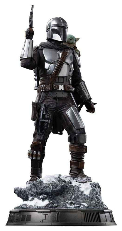 The Mandalorian & Grogu Art Scale Statue 1/10 The Mandalorian and Grogu 25 cm