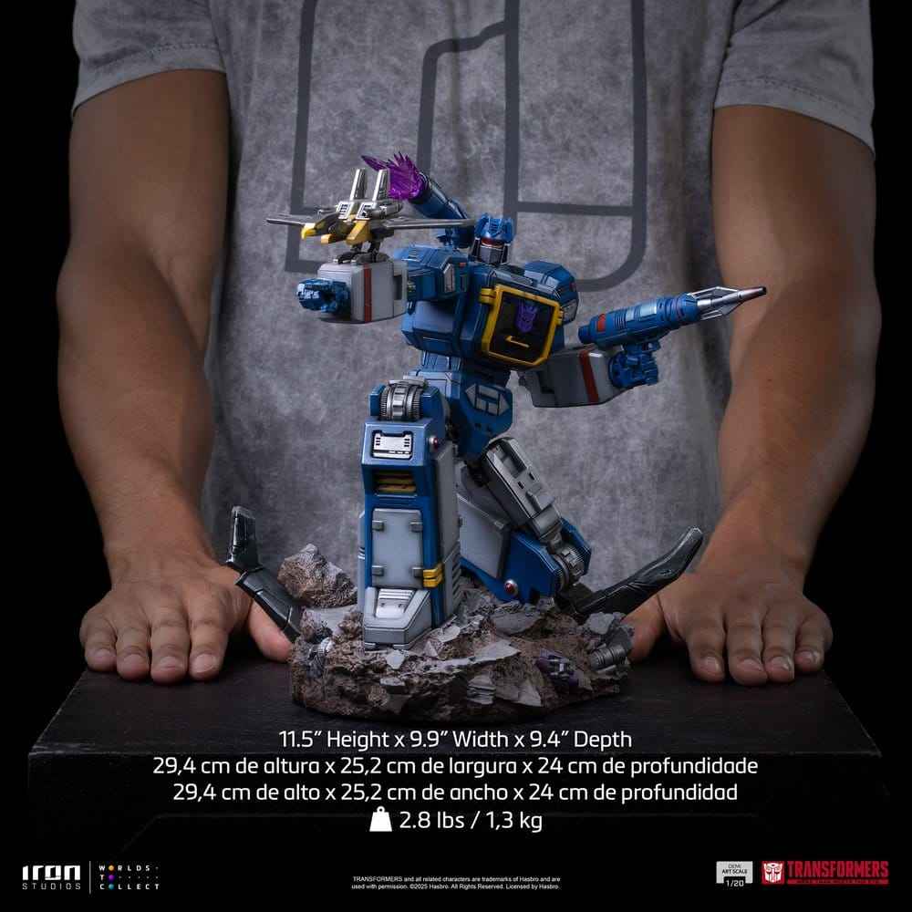 Transformers Demi Scale Statue 1/20 Soundwave 29 cm