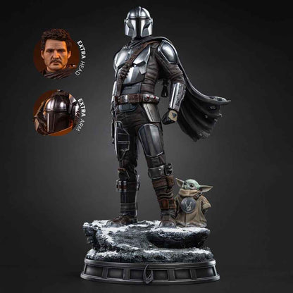 The Mandalorian & Grogu Legacy Replica Statue 1/4 The Mandalorian and Grogu 57 cm