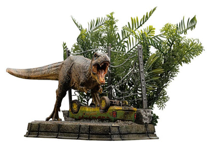 Jurassic Park Icons Statue T-Rex Breakout Set A 17 cm