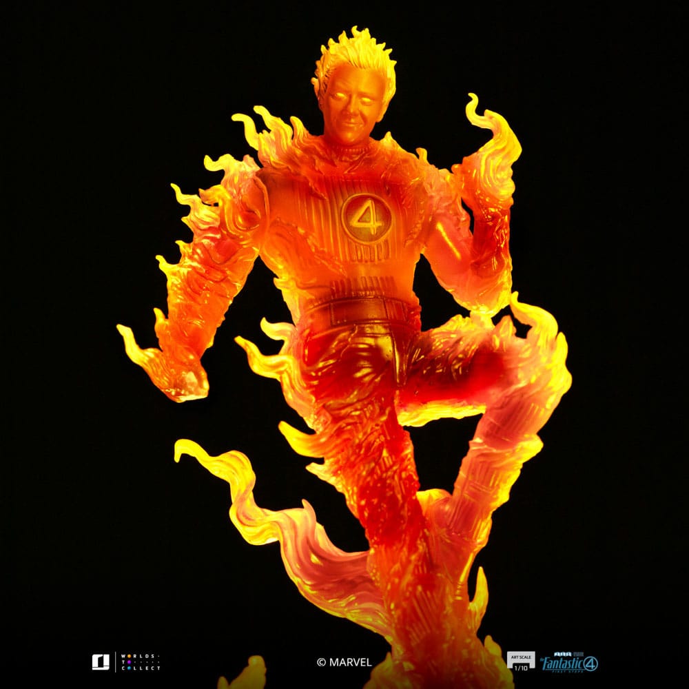 Fantastic Four Art Scale Statue 1/10 Human Torch 30 cm Statues