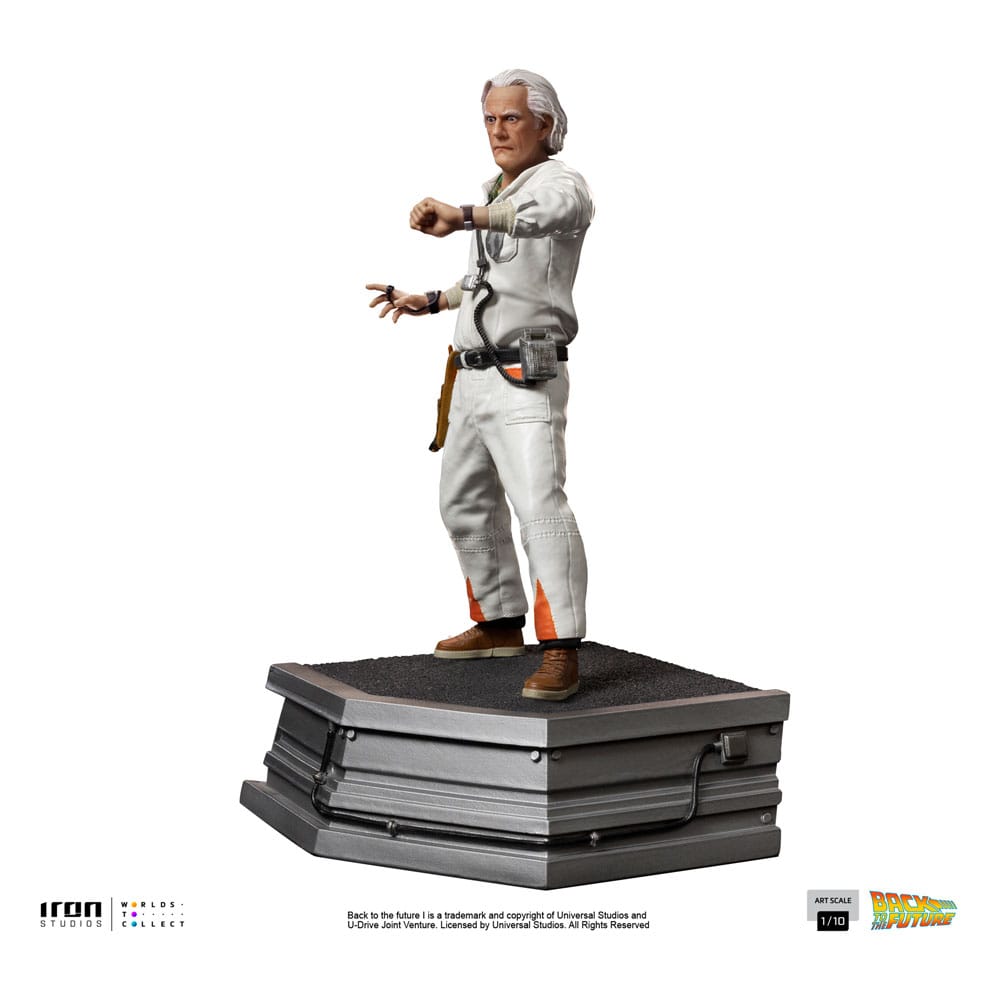 Back to the Future Art Scale Statue 1/10 Doc Brown 22 cm Statues