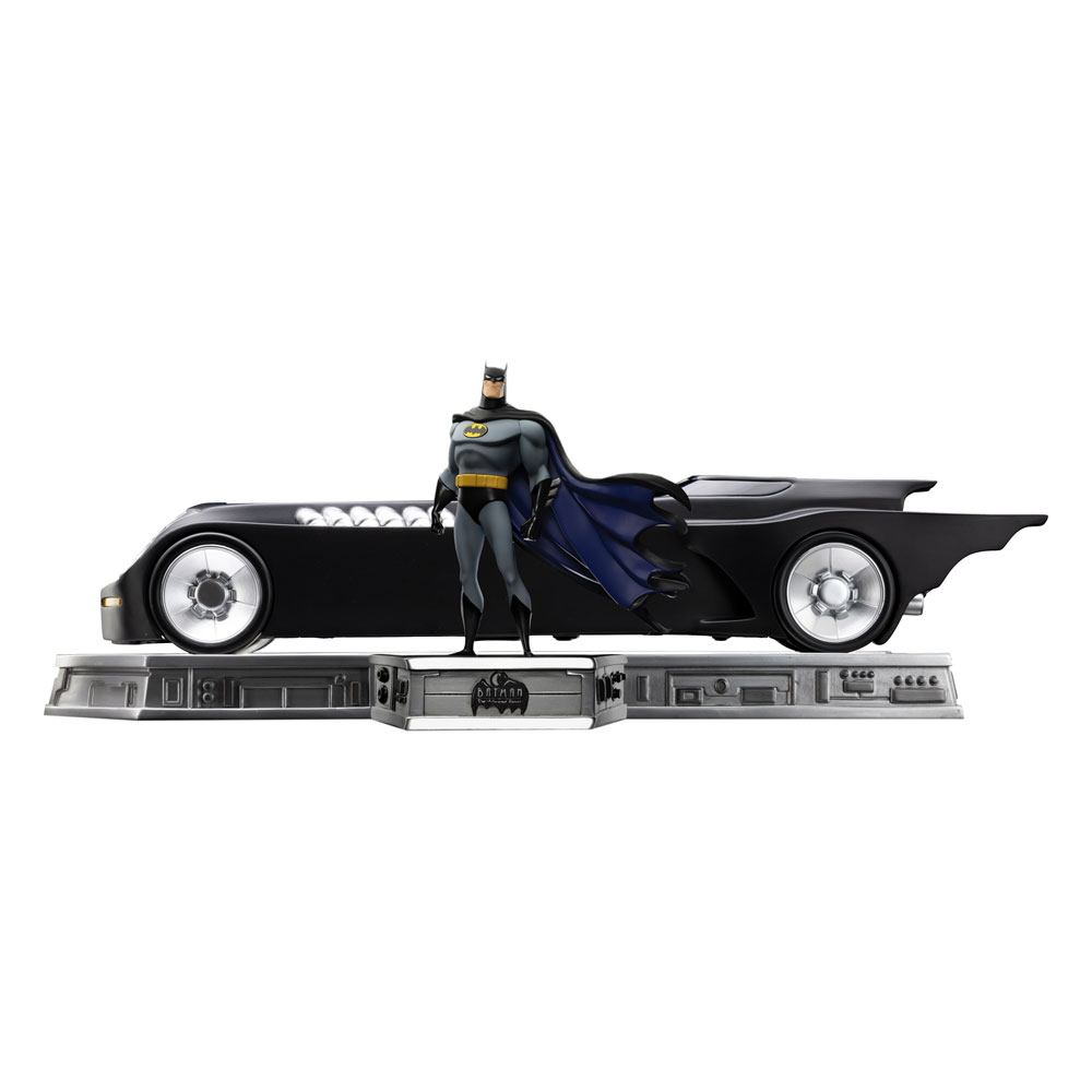 Batman The Animated Series (1992) Art Scale Set Deluxe 1/10 Batman and Batmobile 24 cm Statues