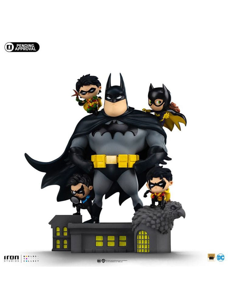 Batman Animated icons PVC Figure Batman Family 18 cm Action figures