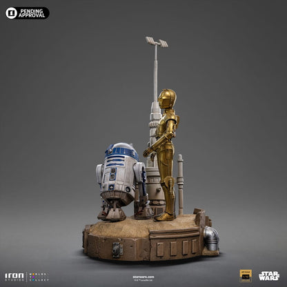 Star Wars Deluxe Art Scale Statue 1/10 C-3PO & R2D2 31 cm