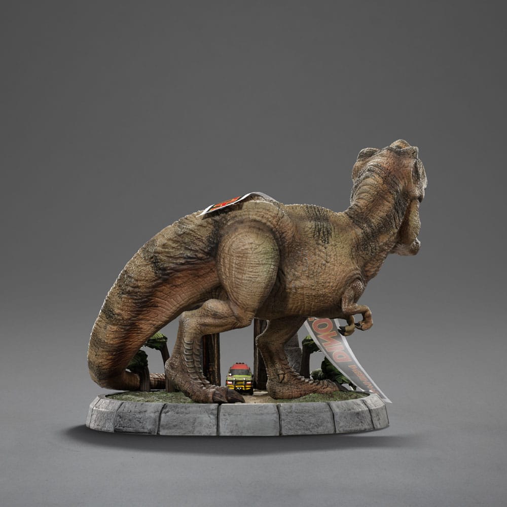 Jurassic Park Mini Co. PVC Figure T-Rex Illusion Deluxe 15 cm Mini-figures
