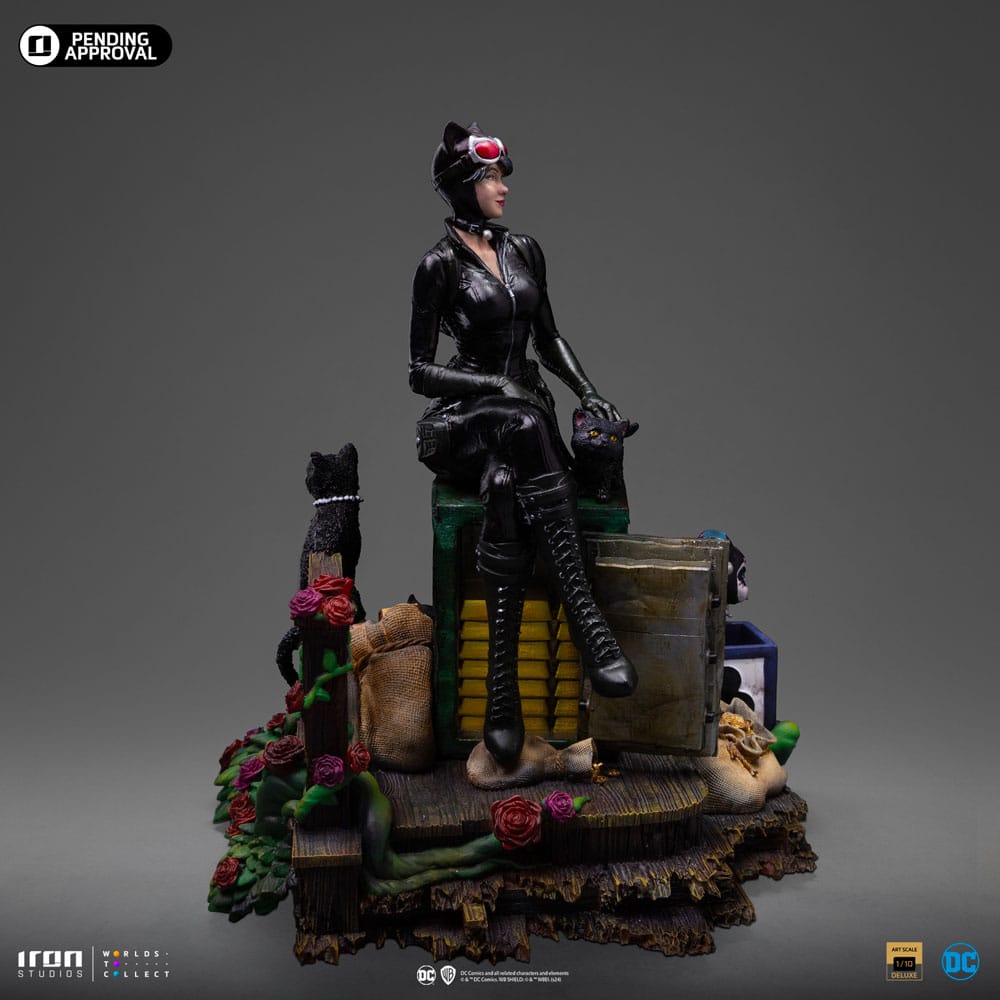 DC Comics Deluxe Art Scale Statue 1/10 Catwoman (Gotham City Sirens) 21 cm Statues