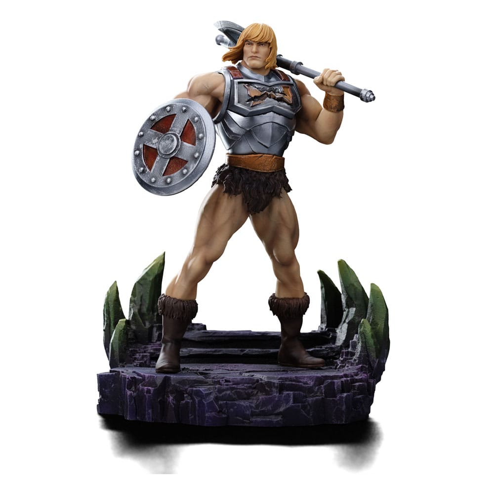 Masters of the Universe Art Scale Statue 1/10 He-Man Battle Armor Version heo Exclusice 23 cm Iron Studios