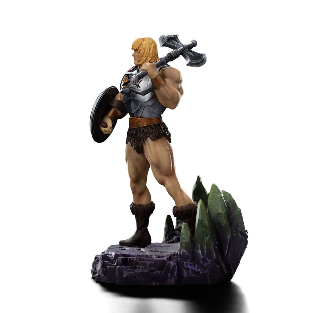 Masters of the Universe Art Scale Statue 1/10 He-Man Battle Armor Version heo Exclusice 23 cm Iron Studios