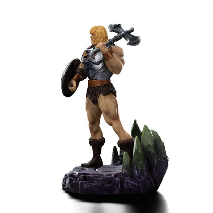 Masters of the Universe Art Scale Statue 1/10 He-Man Battle Armor Version heo Exclusice 23 cm Iron Studios