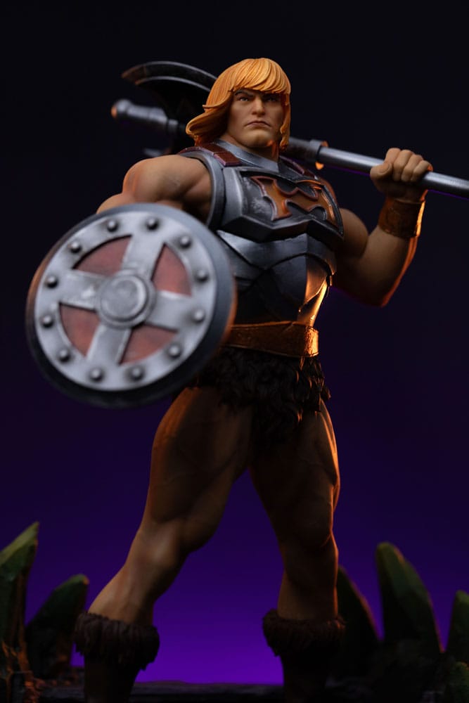 Masters of the Universe Art Scale Statue 1/10 He-Man Battle Armor Version heo Exclusice 23 cm Iron Studios