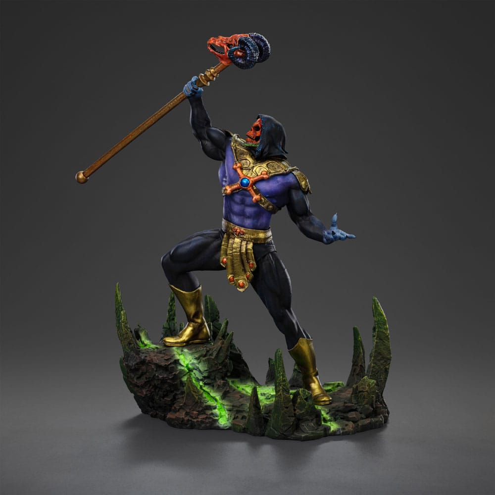 Masters of the Universe Art Scale Statue 1/10 Skeletor Disco Ver. 28 cm heo exclusive Iron Studios