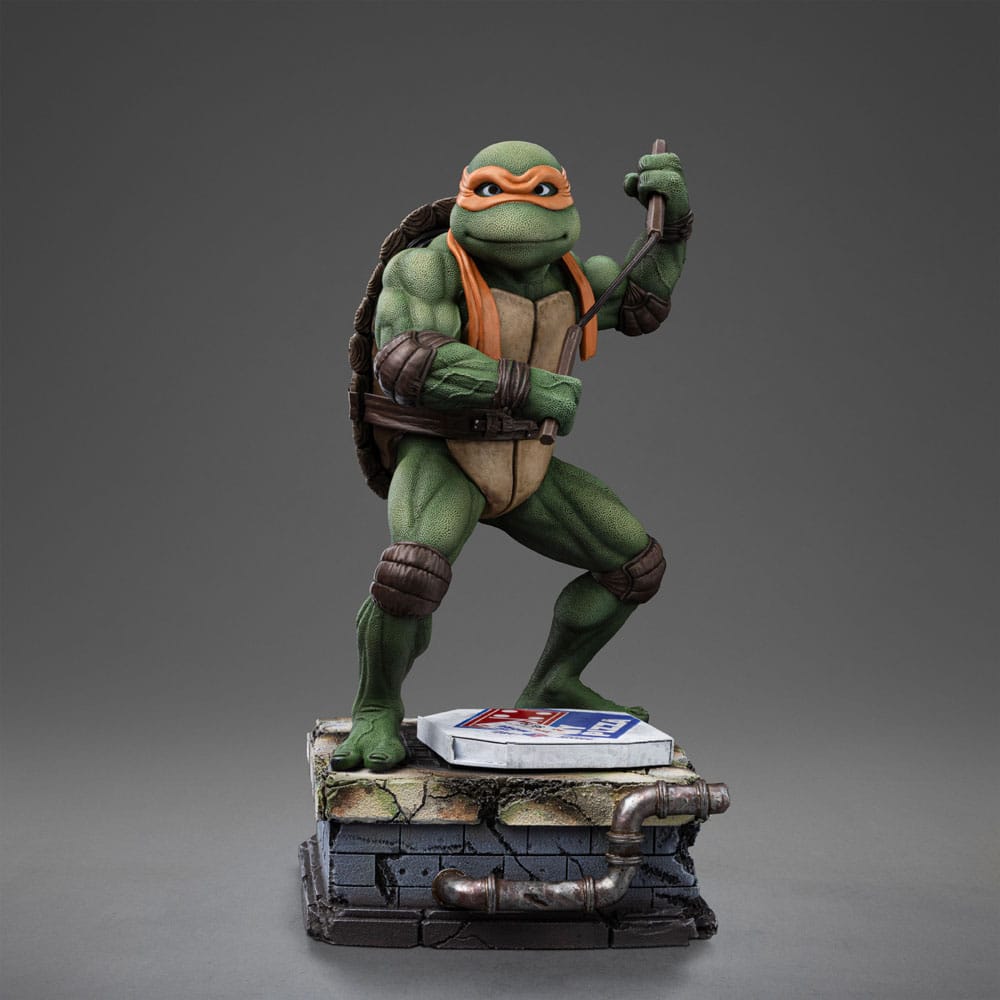Teenage Mutant Ninja Turtles Art Scale Statue 1/10 Michelangelo 19 cm Iron Studios