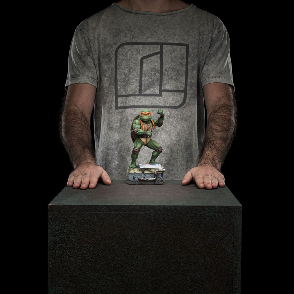 Teenage Mutant Ninja Turtles Art Scale Statue 1/10 Michelangelo 19 cm Iron Studios