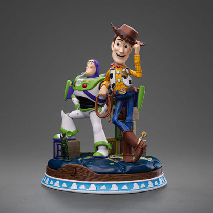Toy Story Deluxe Art Scale Statue 1/10 Buzz & Woody 38 cm Iron Studios
