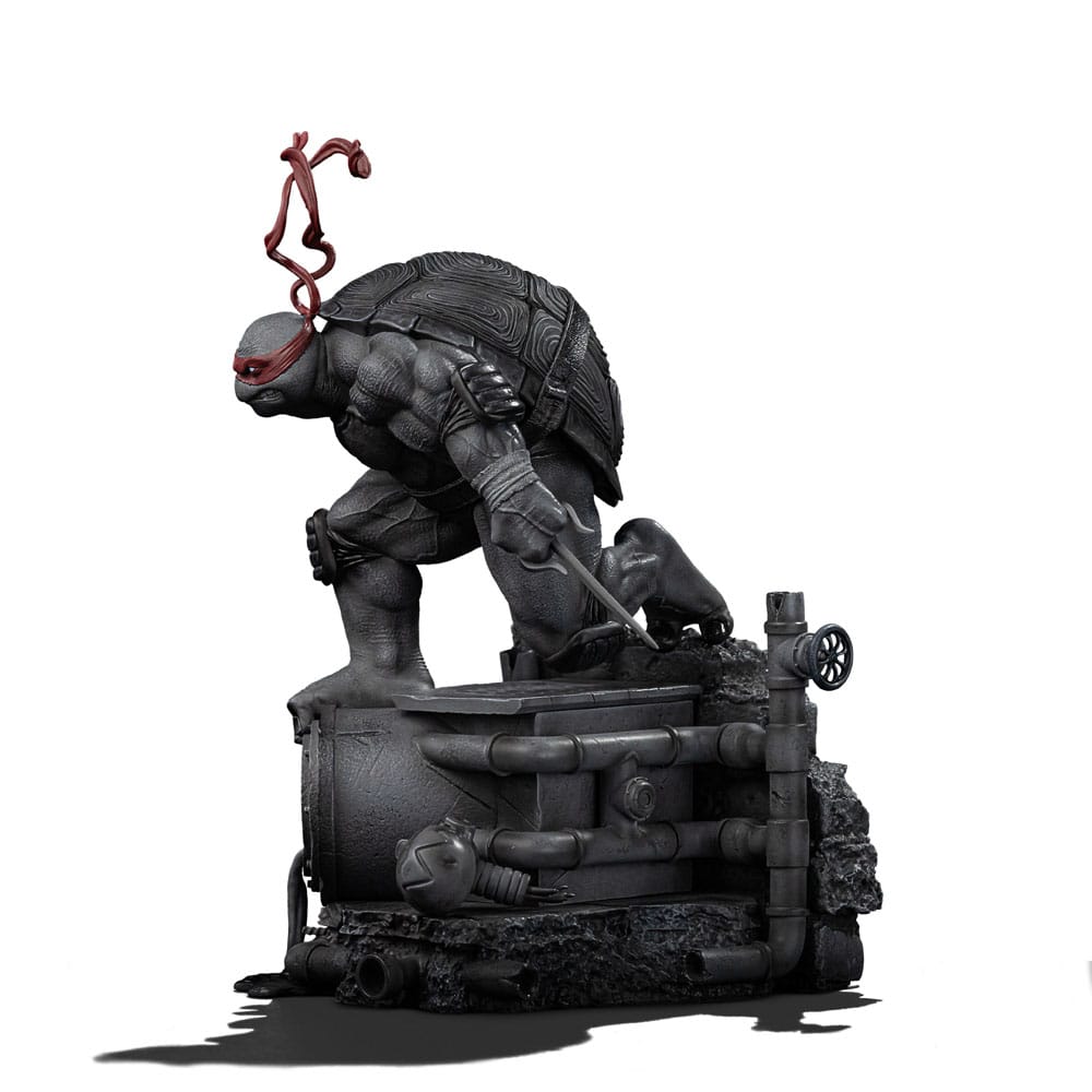 Teenage Mutant Ninja Turtles Art Scale Statue 1/10 Raphael Black and White Variant 26 cm heo exclusive Iron Studios