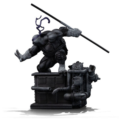 Teenage Mutant Ninja Turtles Art Scale Statue 1/10 Donatello Black and White Variant 26 cm heo exclusive Iron Studios