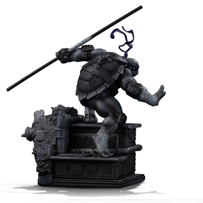 Teenage Mutant Ninja Turtles Art Scale Statue 1/10 Donatello Black and White Variant 26 cm heo exclusive Iron Studios