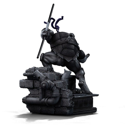 Teenage Mutant Ninja Turtles Art Scale Statue 1/10 Donatello Black and White Variant 26 cm heo exclusive Iron Studios