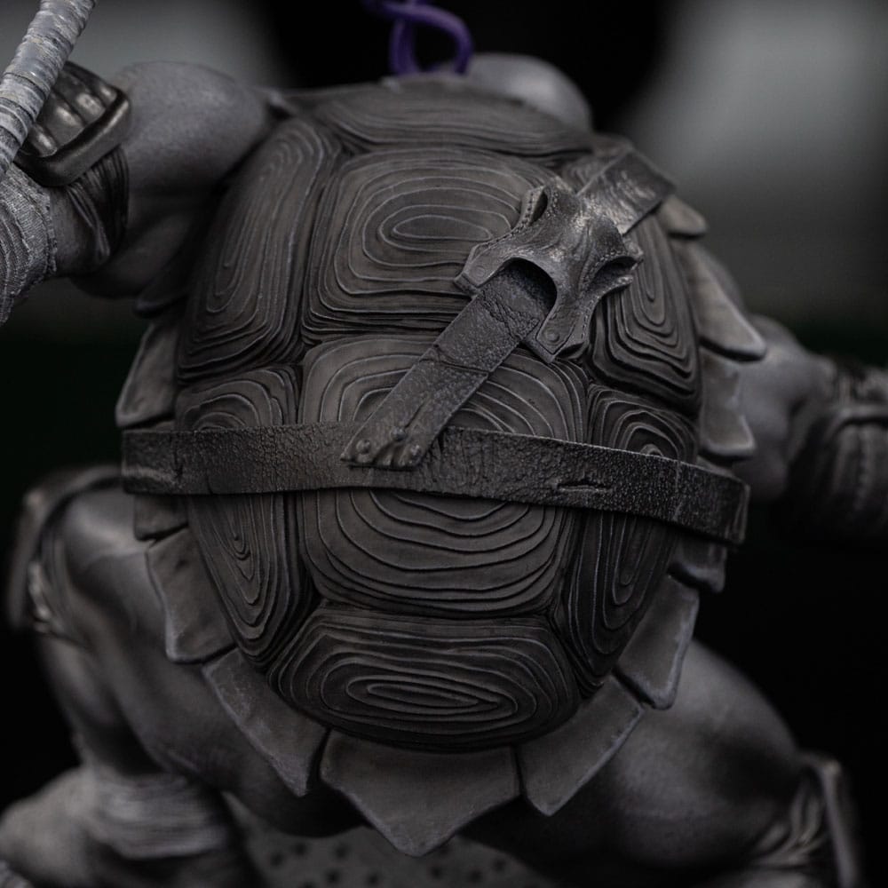 Teenage Mutant Ninja Turtles Art Scale Statue 1/10 Donatello Black and White Variant 26 cm heo exclusive Iron Studios