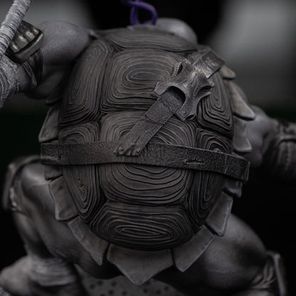 Teenage Mutant Ninja Turtles Art Scale Statue 1/10 Donatello Black and White Variant 26 cm heo exclusive Iron Studios