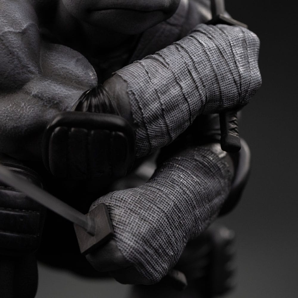 Teenage Mutant Ninja Turtles Art Scale Statue 1/10 Leonardo Black and White Variant 26 cm heo exclusive Iron Studios