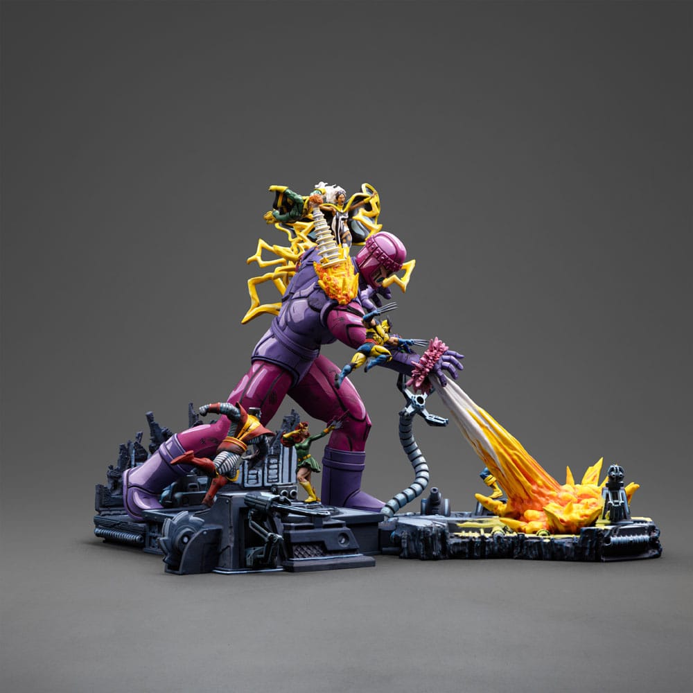 Marvel Demi Art Scale Statue 1/20 X-Men Danger Room Diorama A (Comics Color Variant) 42 cm Statues
