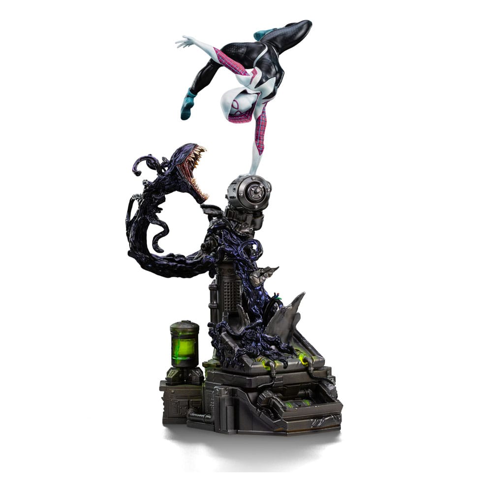 Spider-Man vs Villains Art Scale Statue 1/10 Ghost Spider Diorama 34 cm Statues