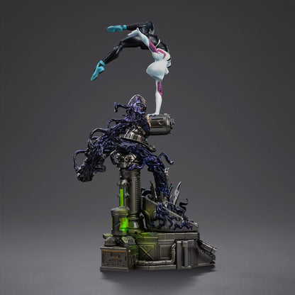 Spider-Man vs Villains Art Scale Statue 1/10 Ghost Spider Diorama 34 cm Statues