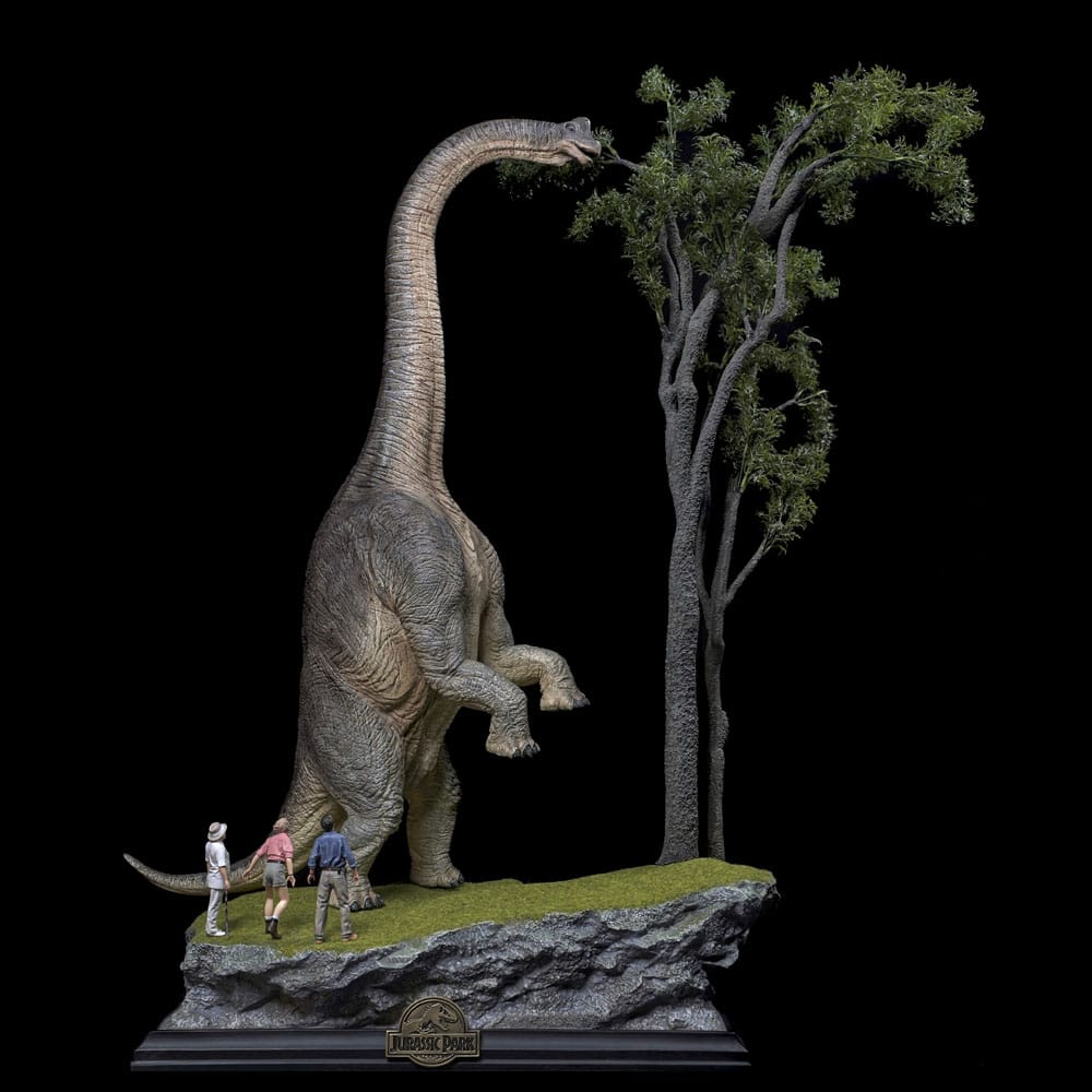 Jurassic Park Demi Art Scale Statue 1/10 Welcome to the Jurassic Park Special Edition 80 cm Iron Studios